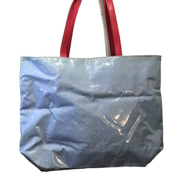 NWT Disney Parks Women's Slate Blue and Black Minnie Mouse Tote “Minnie” - Picture 5 of 8